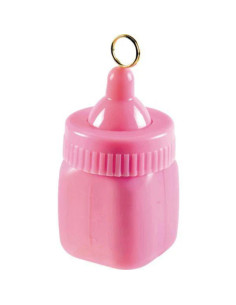 BALLONGTYNGD ROSA FLASKA