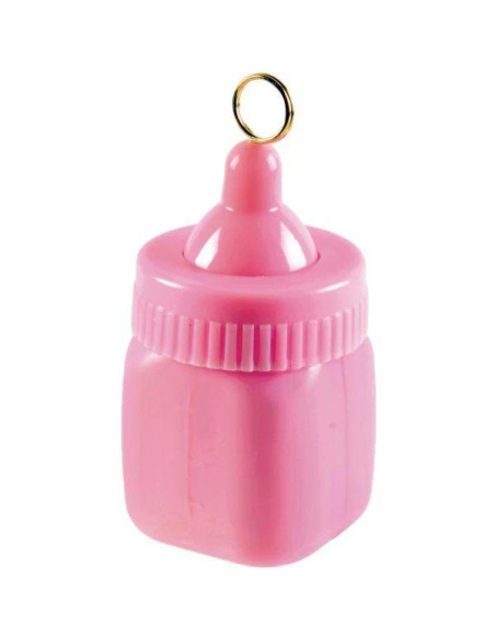 BALLONGTYNGD ROSA FLASKA
