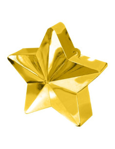 BALLONGTYNGD STJÄRNA GULD