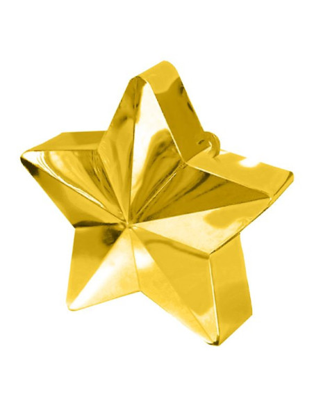 BALLONGTYNGD STJÄRNA GULD