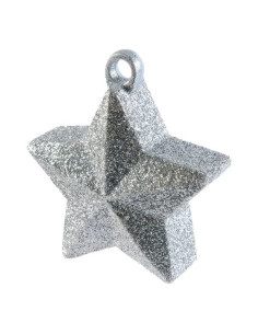 BALLONGTYNGD STJÄRNA GLITTER