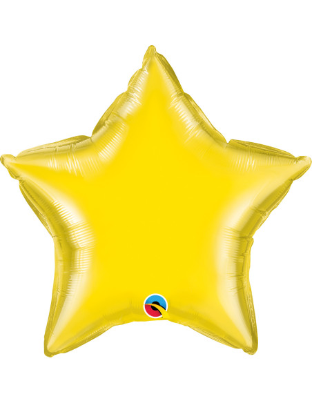 HELIUM STJÄRNA GUL