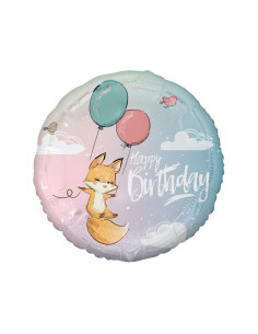 HELIUM HAPPY BDAY FOX