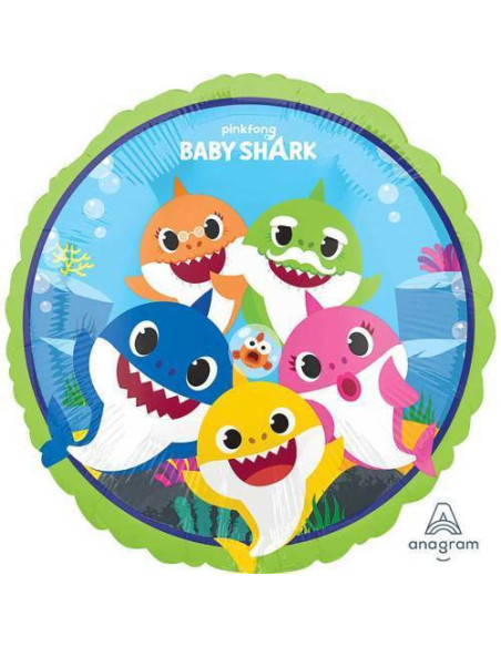 HELIUM RUND BABY SHARK