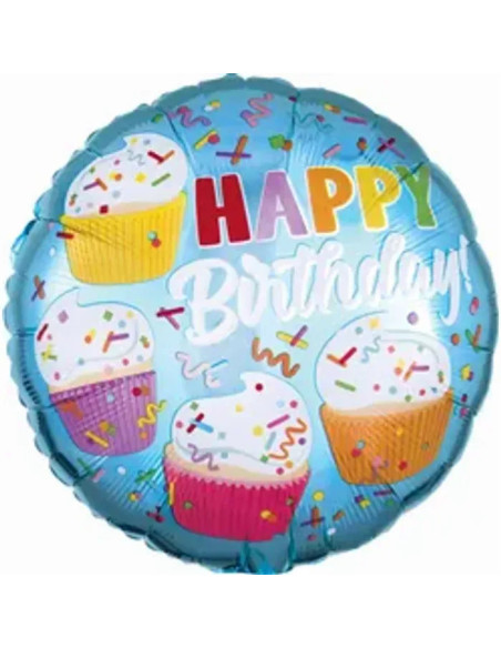 HELIUM BDAY CUPCAKES