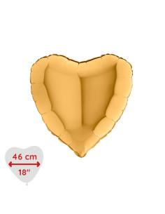 HELIUM HJÄRTA GULD