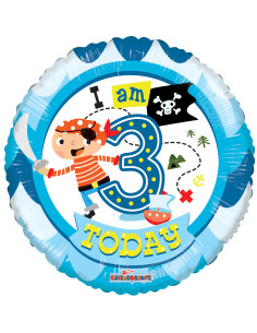 HELIUM BLUE PIRATE 3