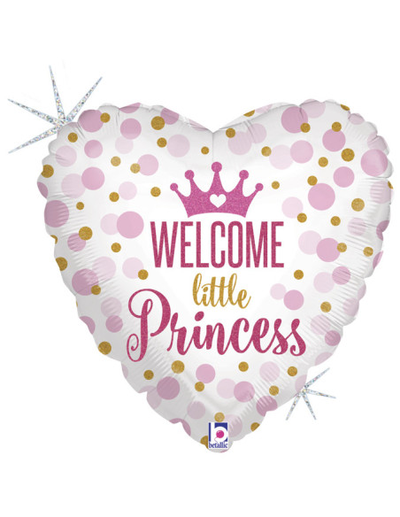 HELIUM HJÄRTA PRINCESS
