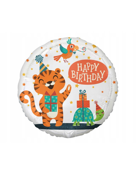 HELIUM HAPPY BDAY TIGER
