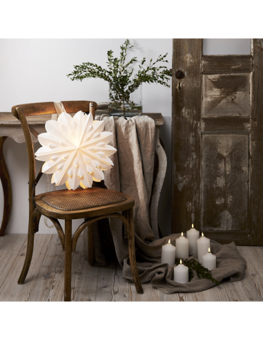 JULSTJÄRNA PAPPER ELEGANT 40CM