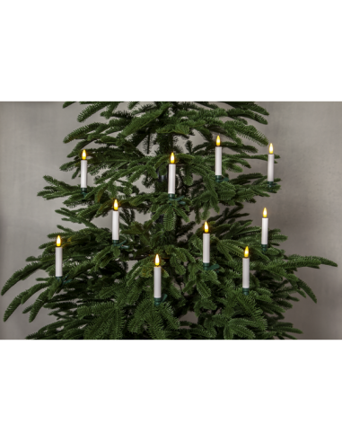 JULGRANSBELYSNING TRÅDLÖS 10P