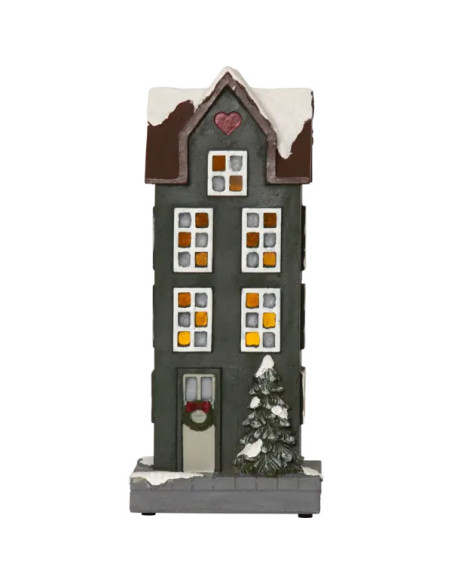 JULBY HUS GRÖN 2AAA