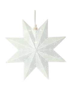 ADVENTSTJÄRNA WHITE