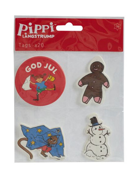 HÄNGETIKETT PIPPI 20P