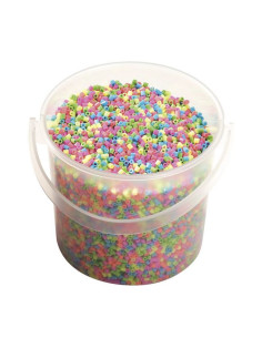 NABBIPÄRLOR PASTELL MIX 20000ST