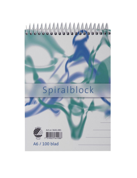 SPIRALBLOCK A6 LINJERAT