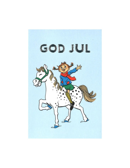 JULKORT PIPPI LILLA GUBBEN