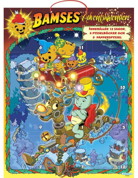 BAMSE ADVENTSKALENDER BAMSE ADVENTSKALENDER