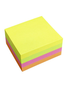 NOTISKUB 75X75MM NEON