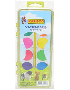 VATTENFÄRG 12P
