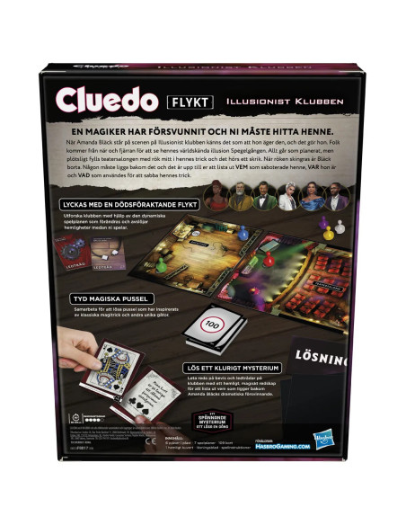 CLUEDO ESCAPE ILLUSIONIST