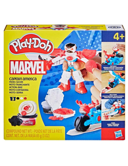 PLAY DOH MARVEL CAP AMERICA