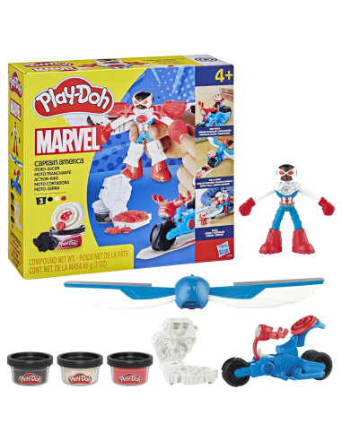 PLAY DOH MARVEL CAP AMERICA
