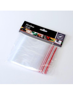 ZIP-PÅSE 12X18CM 25P