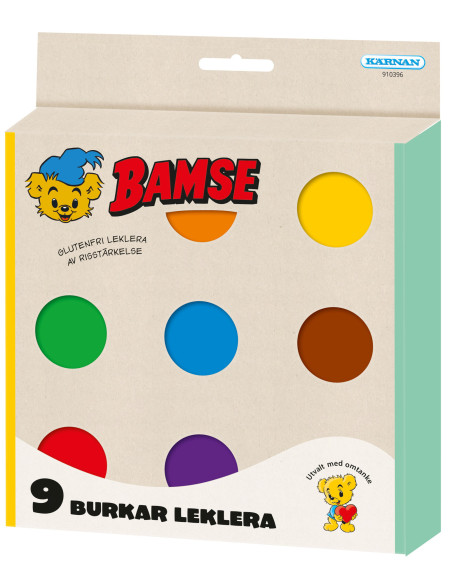 LEKLERA BAMSE GLUTENFRI 9P