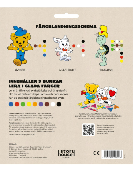 LEKLERA BAMSE GLUTENFRI 9P