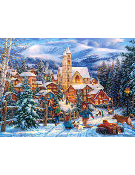 300B SLEDDING IN TOWN