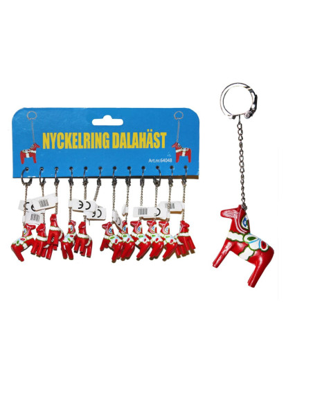 NYCKELRING DALAHÄST