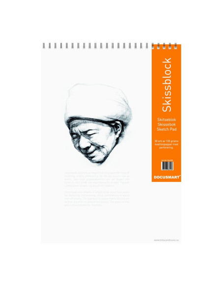 SKISSBLOCK A3 30 BLAD 135G