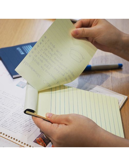 NOTISBLOCK MEMO 254X178MM LINJ