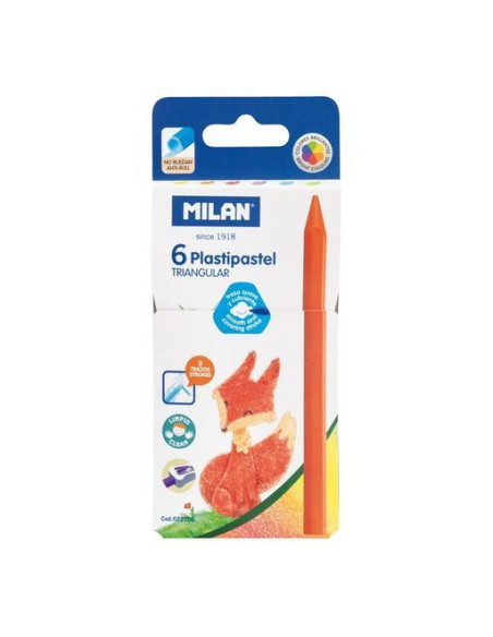 MILAN PASTELLKRITOR 6P