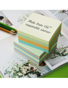 NOTISKUB 76X76 GRÖN 2