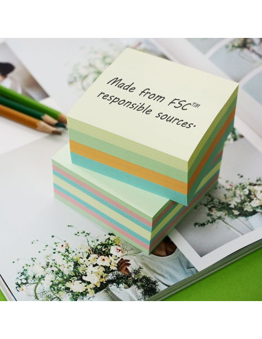 NOTISKUB 76X76 GRÖN