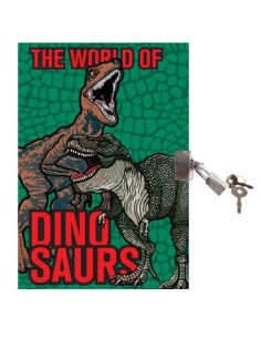 DAGBOK M LÅS DINAOSAURIE
