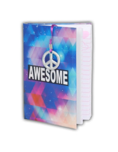 ANTECKNINGSBOK A5 AWESOME