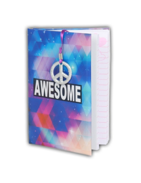 ANTECKNINGSBOK A5 AWESOME