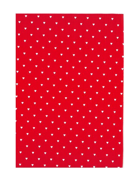 JULPAPPER 10M X 70CM HEART