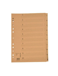 REGISTER 1-10 KRAFTPAPPER