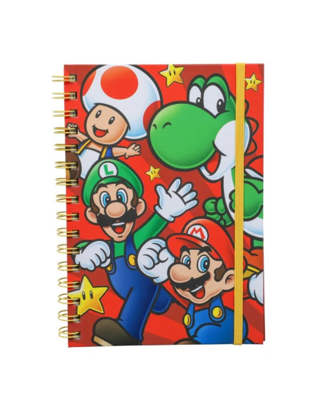 ANTECKNINGSBOK SUPER MARIO
