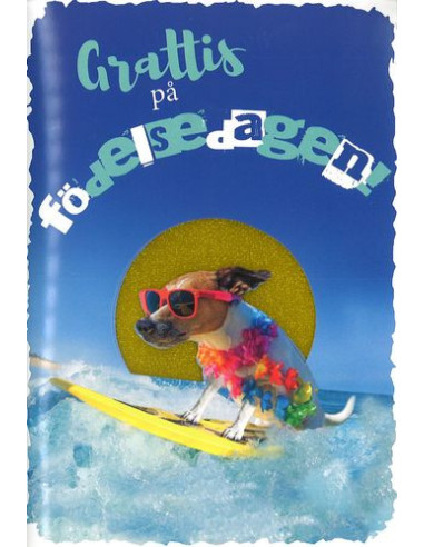 SPELANDE KORT SURF DOG