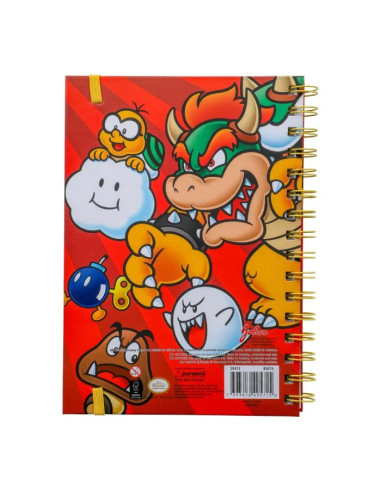 ANTECKNINGSBOK SUPER MARIO