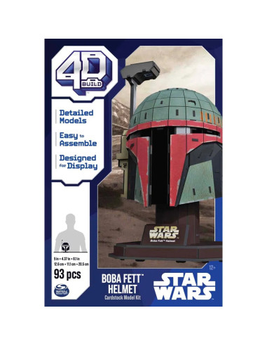 93B 4D PUSSEL BOBA FETT HELM