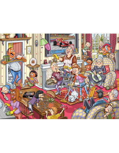 WASGIJ RETRO BLÅ 10