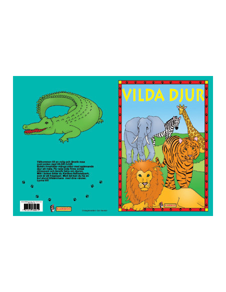 PYSSELBOK VILDA DJUR