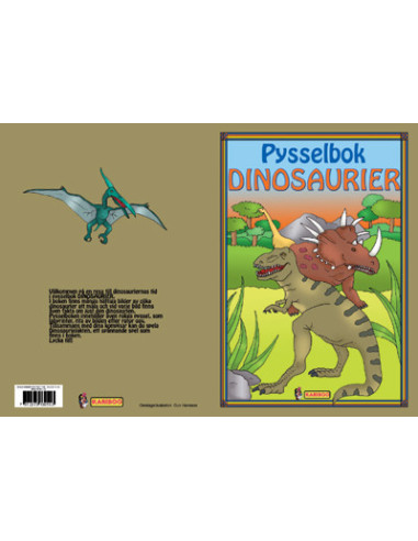 PYSSELBOK DINOSAURIER