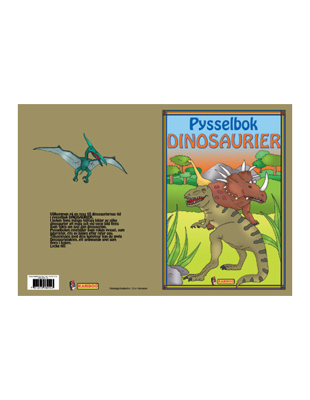 PYSSELBOK DINOSAURIER